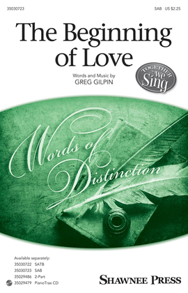 Book cover for The Beginning of Love