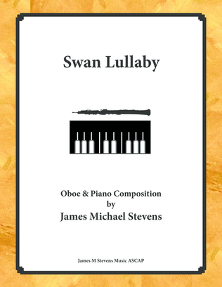 Book cover for Swan Lullaby - Oboe & Piano