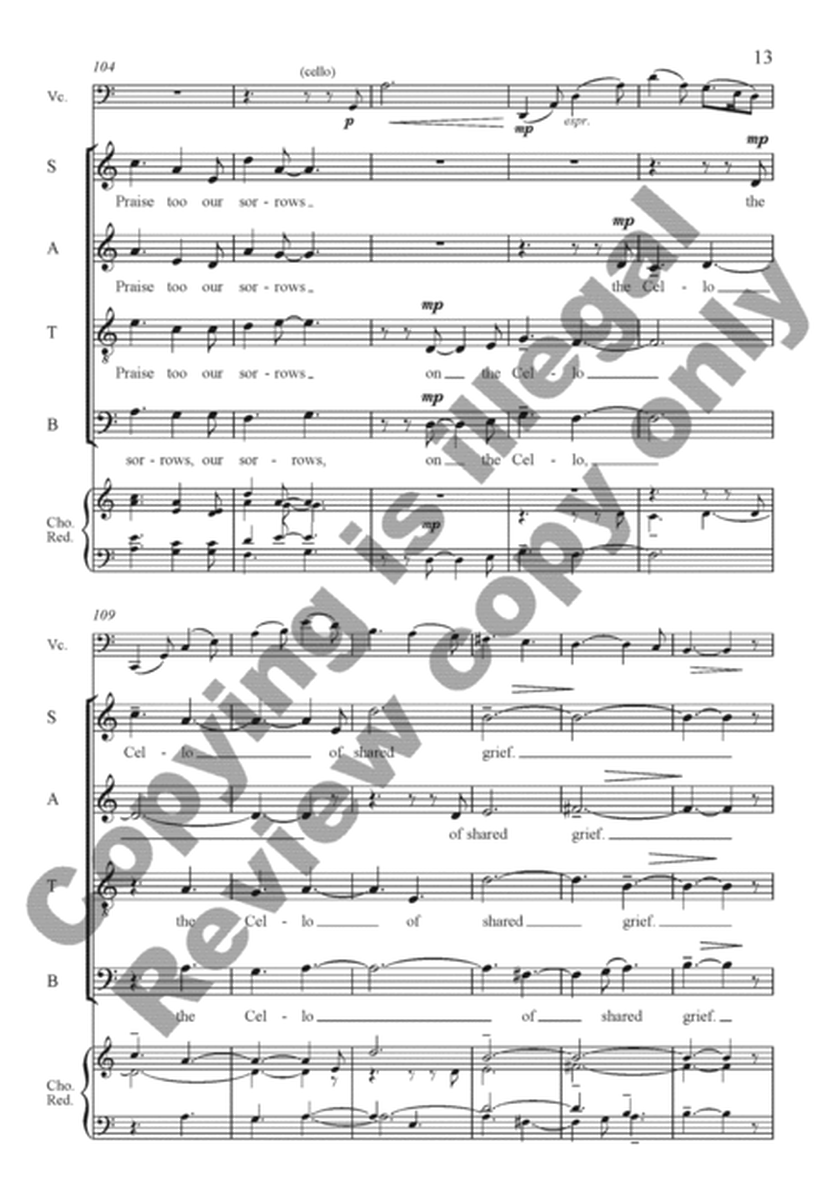 Wilbur: Psalm (Choral Score) image number null