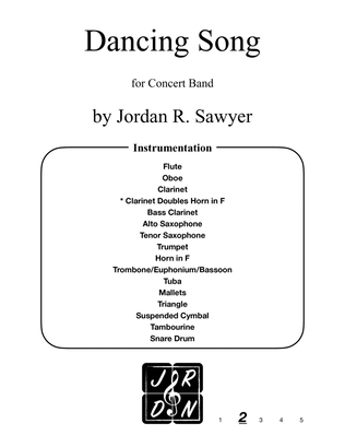 Book cover for Dancing Song