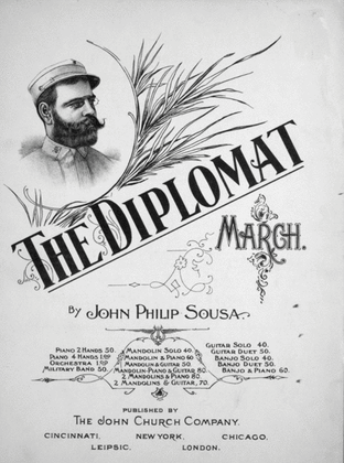 Book cover for The Diplomat March