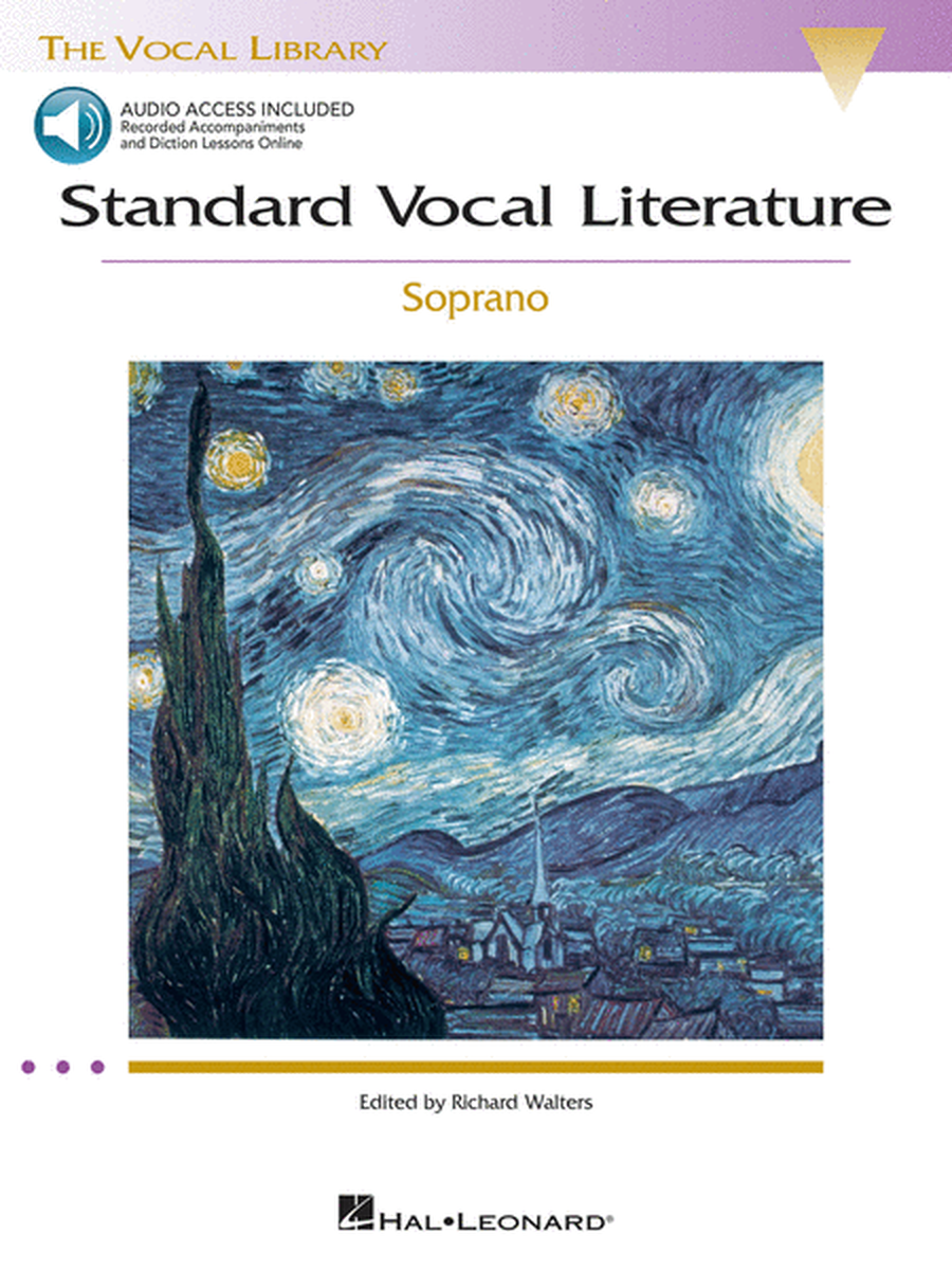 Standard Vocal Literature – An Introduction to Repertoire by Various Voice - Sheet Music
