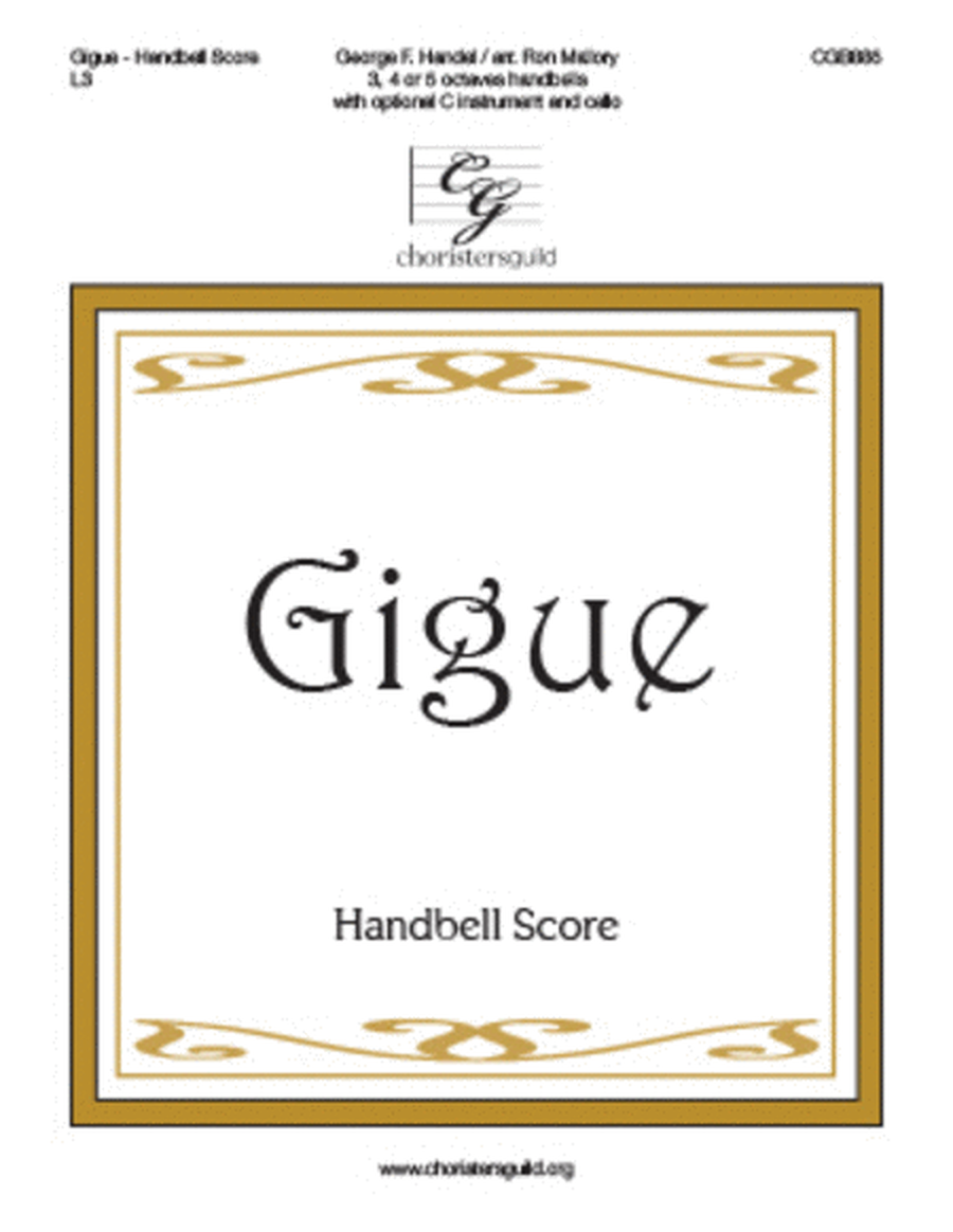 Gigue - Handbell Score image number null