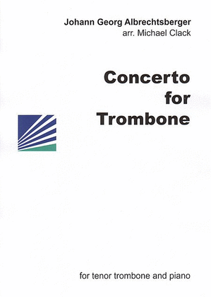 Book cover for Concerto for Trombone