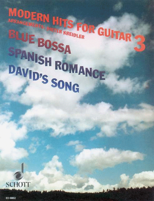 Book cover for Modern Hits for Guitar Book 3