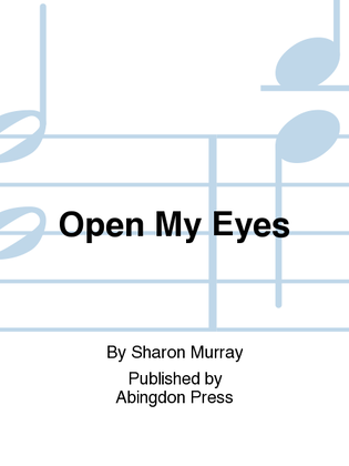 Book cover for Open My Eyes