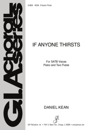 Book cover for If Anyone Thirsts - Instrument edition