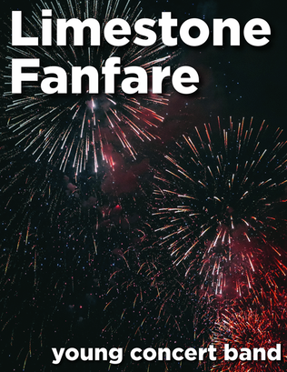 Book cover for Limestone Fanfare - for young concert band