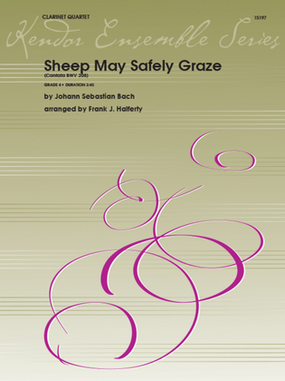 Book cover for Sheep May Safely Graze (Cantata BWV 208)