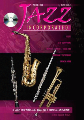 Jazz Incorporated Book 2 Book/CD Alto Sax Pno