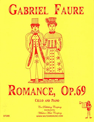 Book cover for Romance, Op.69
