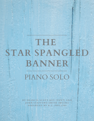 Book cover for The Star Spangled Banner - Piano solo