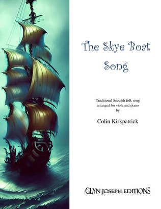 Book cover for The Skye Boat Song (viola and piano)