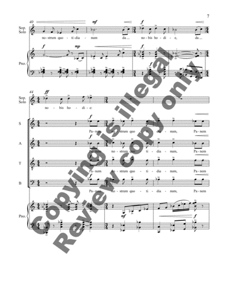 Pater Noster (Preghiera) (Piano/Vocal Score)