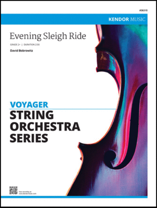 Book cover for Evening Sleigh Ride