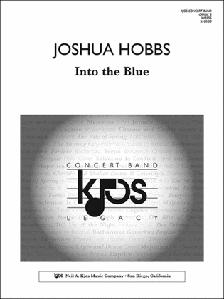 Book cover for Into The Blue - Score
