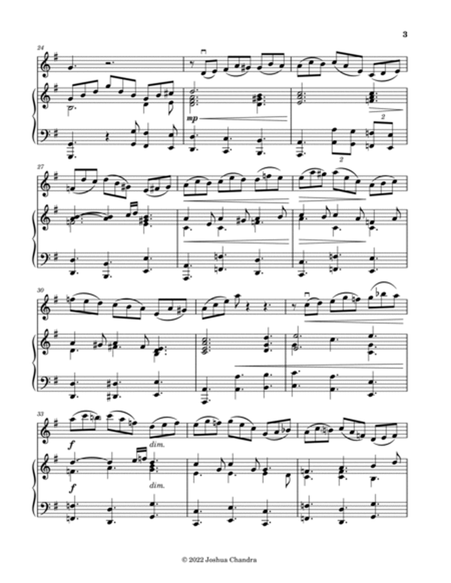 Jesu, joy of man's desiring (piano & violin/C instrument parts) image number null