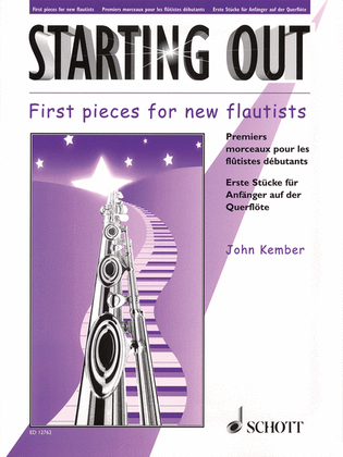 Book cover for Starting Out - First Pieces for New Flautists