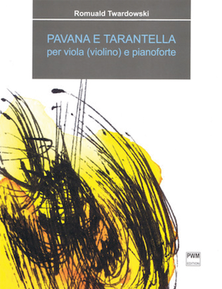 Book cover for Pavana e Tarantella