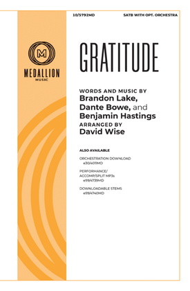 Book cover for Gratitude