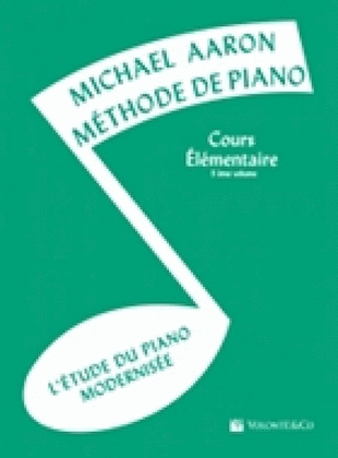 Book cover for Méthode de Piano - Cours Élémentaire 3ème Volume