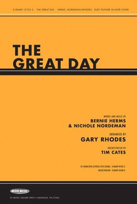 Book cover for The Great Day - Anthem