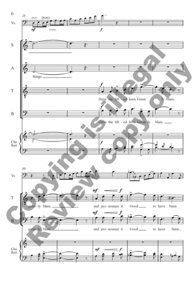 Wilbur: Psalm (Choral Score) image number null