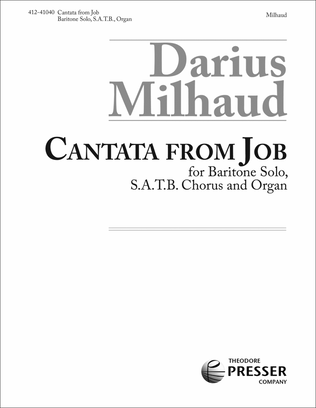 Book cover for Cantata From Job