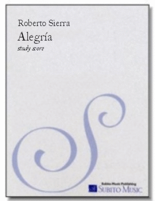 Book cover for Alegría