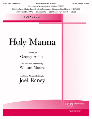 Book cover for Holy Manna