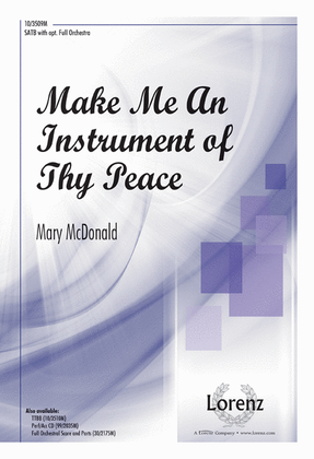 Book cover for Make Me An Instrument of Thy Peace