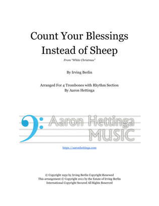 Book cover for Count Your Blessings Instead Of Sheep