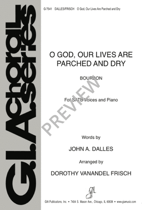Book cover for O God, Our Lives Are Parched and Dry