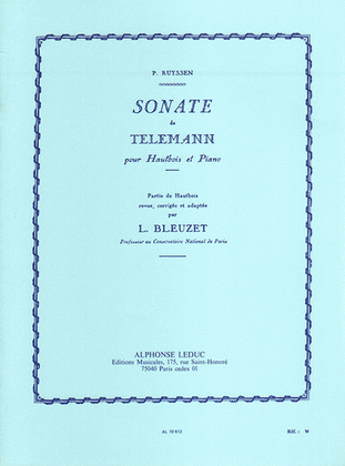 Book cover for Sonata in A Minor