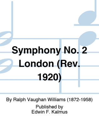 Book cover for Symphony No. 2 "London" (Rev. 1920)
