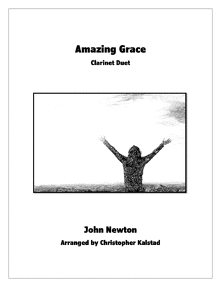 Book cover for Amazing Grace (Clarinet Duet)