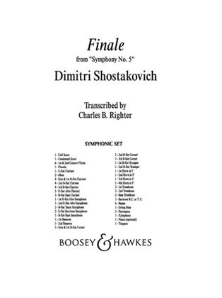 Book cover for Finale from Symphony No. 5