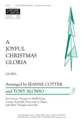 Book cover for A Joyful Christmas Gloria - Guitar edition
