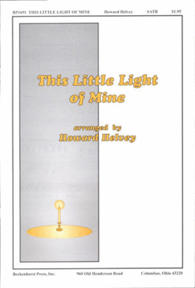 Book cover for This Little Light of Mine (SATB)