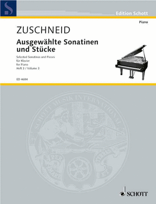 Book cover for Selected Sonatinas and Pieces for Piano