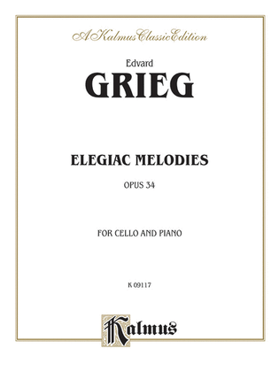 Book cover for Elegiac Melodies, Op. 34