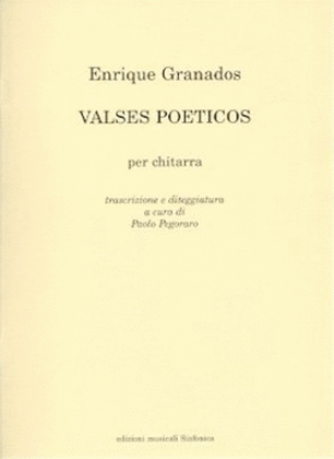 Book cover for Valses Poeticos