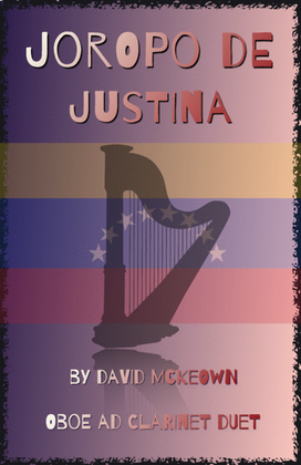 Joropo de Justina, for Oboe and Clarinet Duet