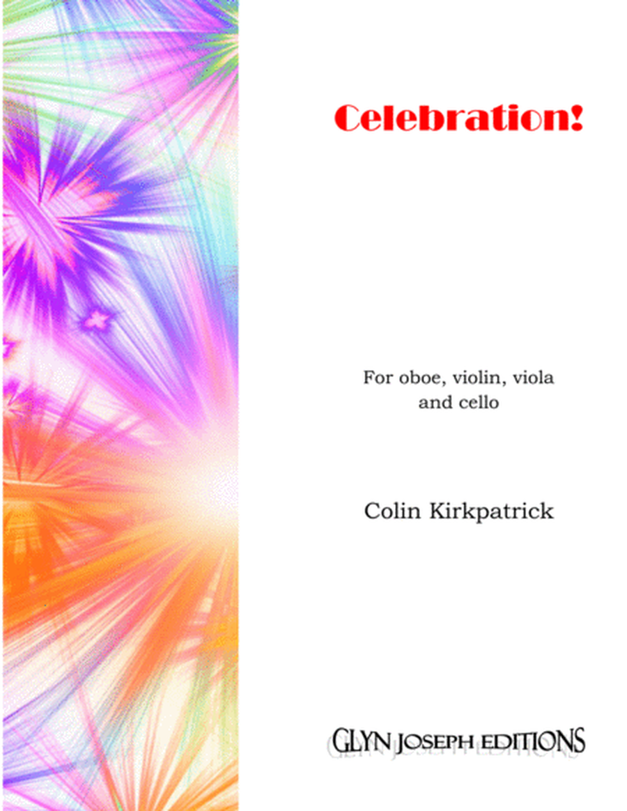 Celebration! (for oboe, violin, viola and cello) image number null