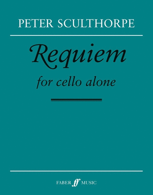 Book cover for Sculthorpe - Requiem For Cello Alone