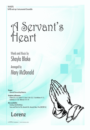 Book cover for A Servant's Heart