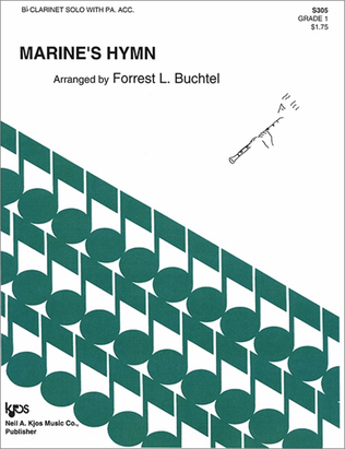 Book cover for Marines Hymn