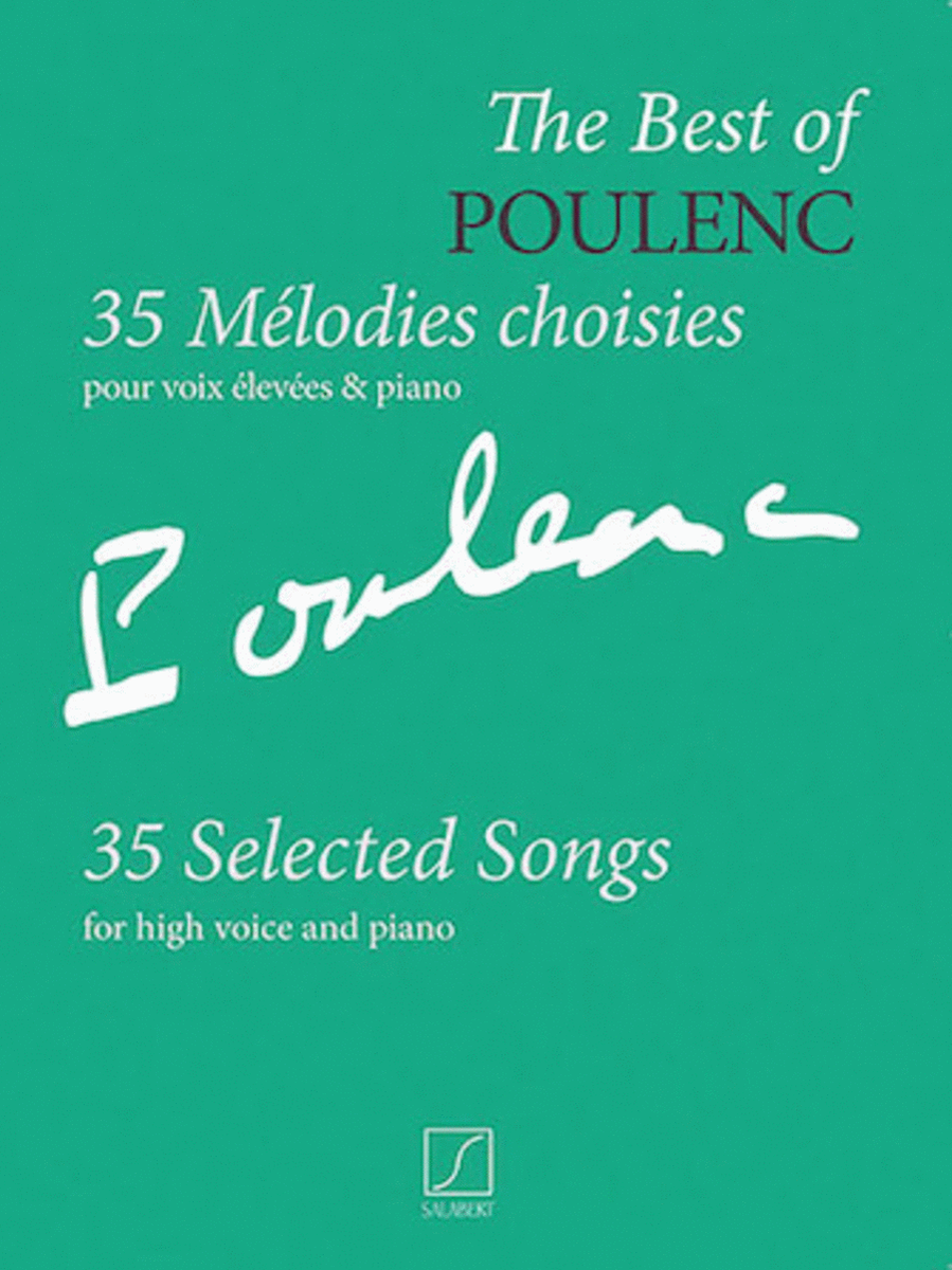 The Best of Poulenc – 35 Selected Songs