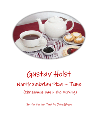 Book cover for Northumbrian Pipe-Tune (Chrissemas Day) set for Clarinet Duet