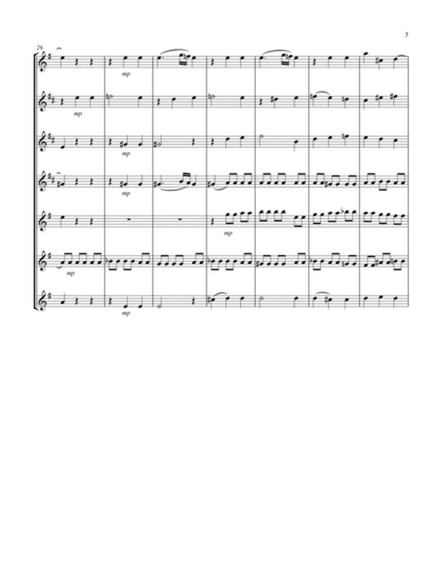 Recordare (from "Requiem") (F) (Saxophone Septet - 1 Sop, 3 Alto, 3 Ten)